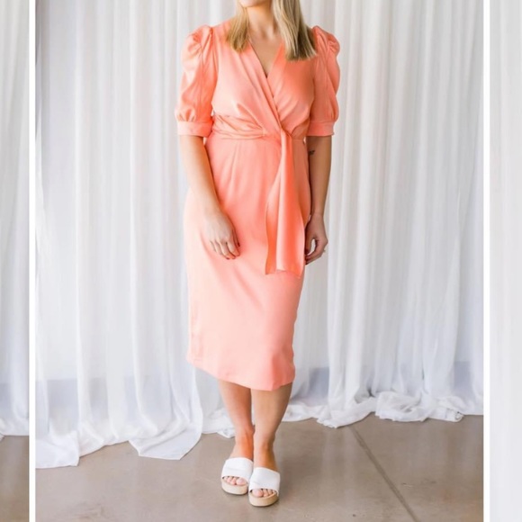 Coral dress size Large - Picture 1 of 1